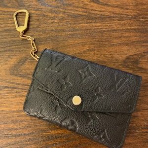 Louis Vuitton Key Pouch (Monogram Empreinte)